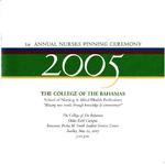 Annual nurses pinning ceremony<br />( 10 volumes )