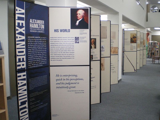 alexander hamilton exhibit