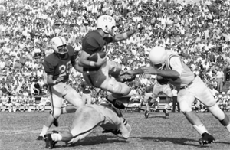 University Archive Photograph of a Football Game