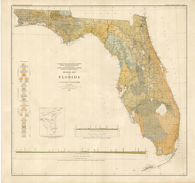 Geologic Map Of Florida