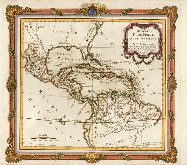 Guayane, Terre Ferme, Isles Antilles, et Nlle Espagne